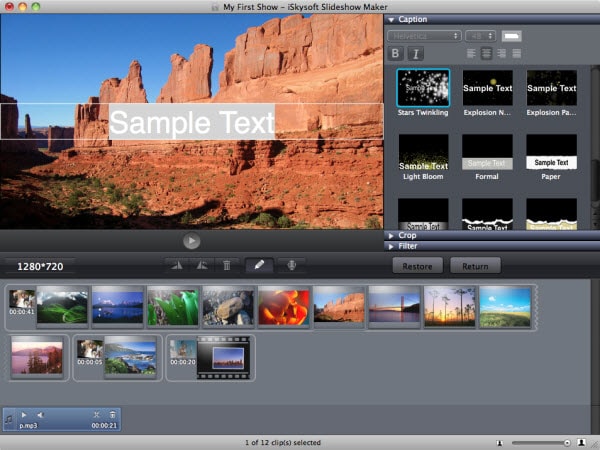 OFFICIAL] iSkysoft Slideshow Maker for Mac: Make a Slideshow Movie on Mac