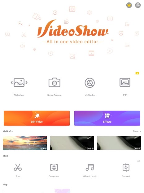 VideoShow - Ứng dụng chỉnh sửa, tạo, biên tập video chuyên nghiệp
